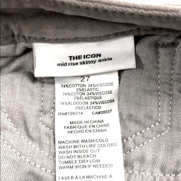 Joes Mid Rise Skinny Ankle Pants - Picture 6 of 6